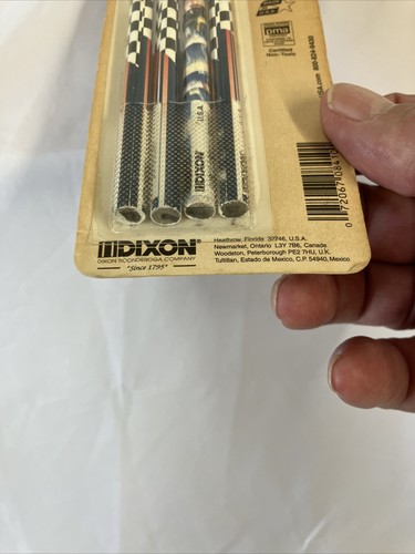 Vtg USA Pencils Dixon NASCAR Rusty Wallace 2001 Penske new In Package 4 Pencils - Picture 6 of 6