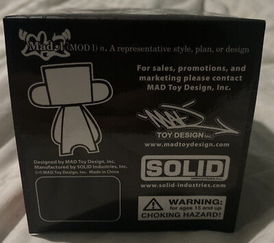 Figurine MAD*L Ninja ToyQube – Édition Limitée 300 Pièces – Collector 2008