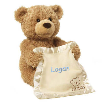 Personalized Gund Peek a Boo Bear