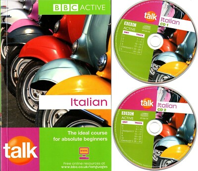 BBC Active Talk Italian Course Book And 2 CD's Basic Course for Beginners Learn