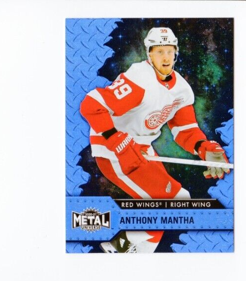 2020-21 Skybox Metal Universe - Anthony Mantha #76 Blue Spectrum for ...