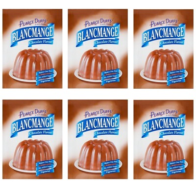 Pearce Duff's Schokoladen Milchpudding 41g Vegetarisch PACKUNG MIT 6