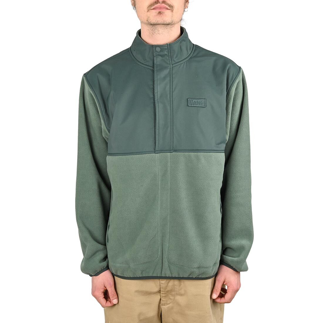 Vans Ranford Polar Sudadera De Forro - Green Gables