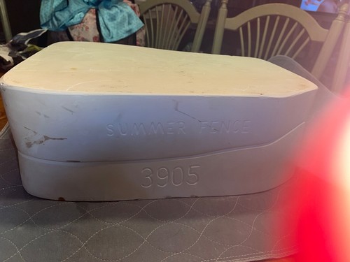 Vintage Ceramic Slip Casting Mold Summer fence welcome sign CPI mold 3905 - Picture 17 of 19