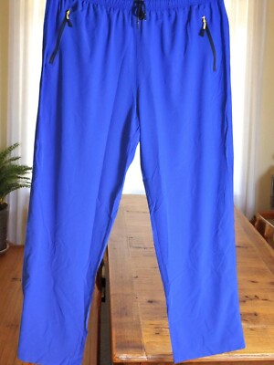 Sposulei Athletic Athleisure Blue Pants Men sz 40 NWT
