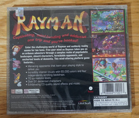 Rayman (Sony Playstation 1, 1997, Greatest Hits) FACTORY SEALED