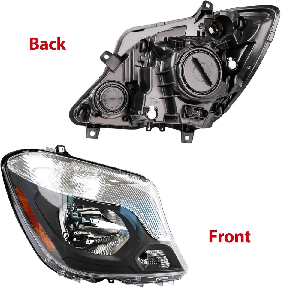 9068202861 Right Headlight for 2014-2018 Mercedes Benz Sprinter 2500 3500 - Image 2 of 4
