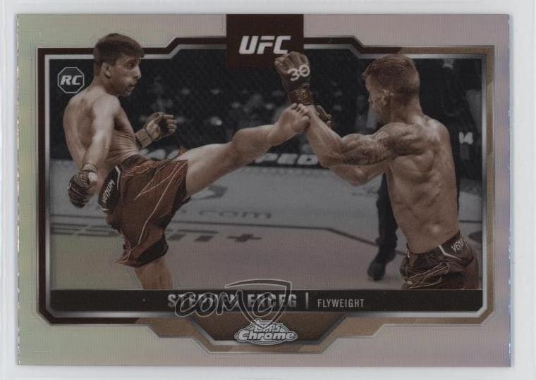 2025 Topps Chrome UFC Sepia Refractor Stephen Erceg #63 10ps