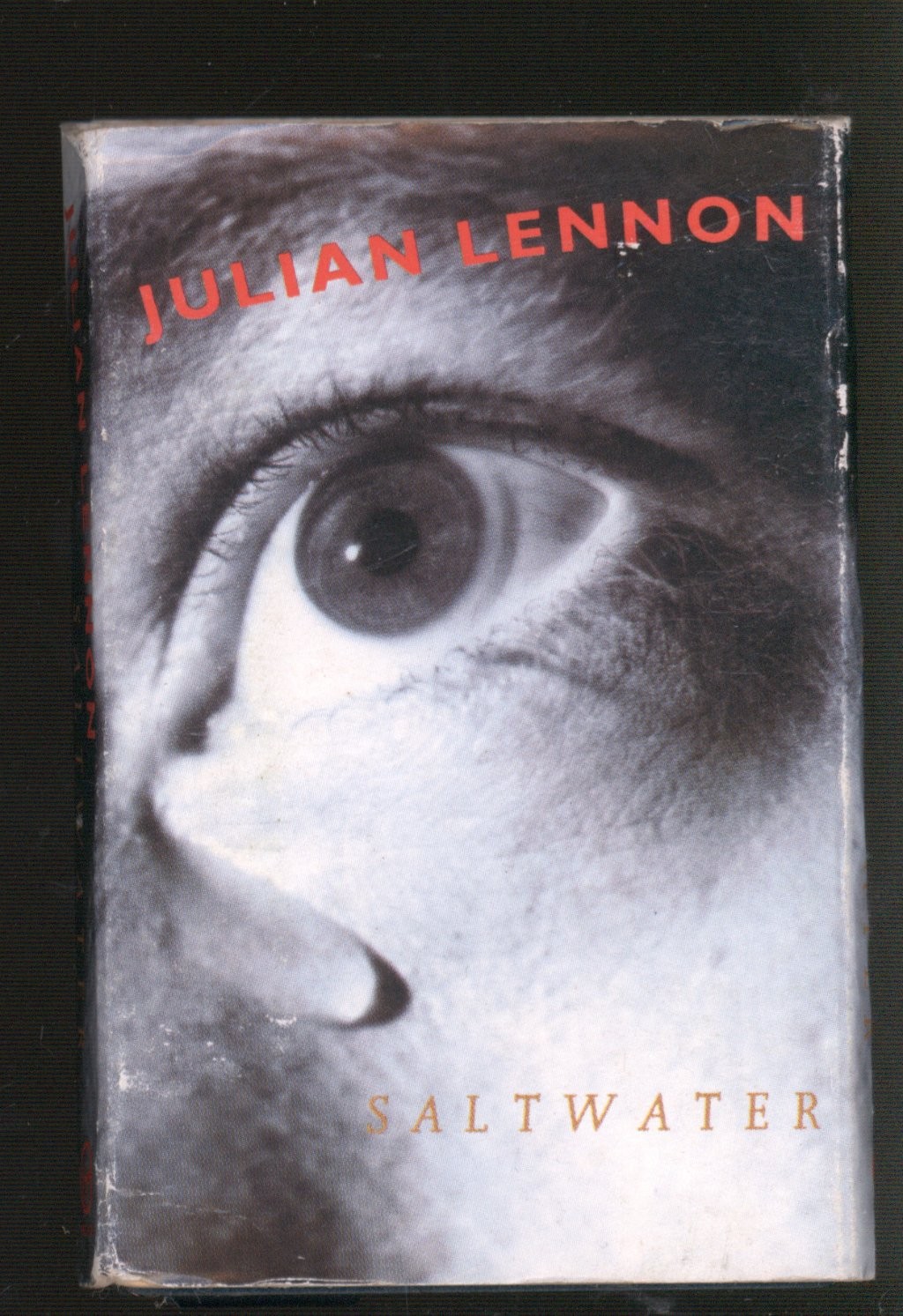 Julian Lennon Saltwater cassette UK Virgin 1991 cassette single in card slipcase