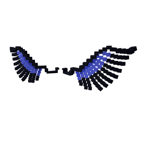 Blurple 8-Bit Wings for Roblox - All Platforms - GLOBAL CODE !!! | eBay
