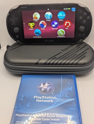 PS Vita Konsole Slim~Kratzfreies Display~Sony~Playstation~8GB Speisekarte 
