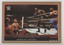 2015 Topps WWE Road to Wrestlemania Bronze The Prime Time Players #90 1md