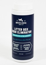 Rocco Roxie Litter Box ODOR ELIMINATOR 12oz Deodorizing Litter Additive absorb