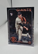 2024 Topps Update Series - Kai-Wei Teng #US212 Silver Crackle Foilboard (RC)