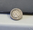 1863 US Indian Cent 1c (CN) Fine Cleaned