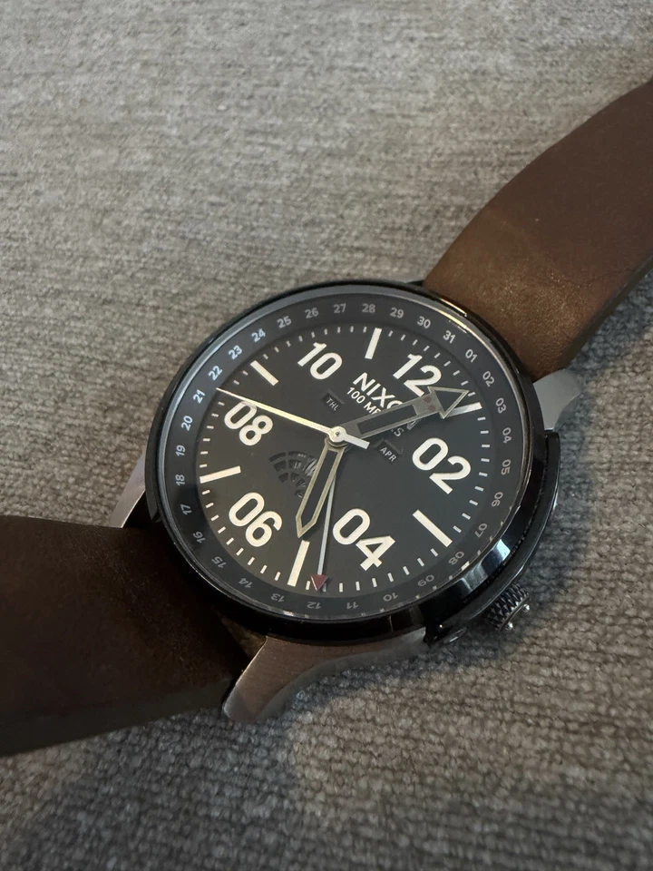 Nixon Star Wars Han Solo Ascender Leather Watch – Limited Edition Rare - Image 4 of 4