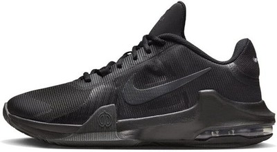 N i k e Men's Air Max Impact 4 Low Top Sneakers Black Anthracite Off Noir DM1124