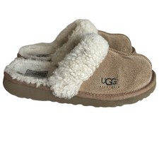 UGG Australia 5236 Pearle Slipper Chestnut Suede Wool Lined Size 4