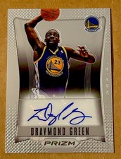 2012-13 Panini Prizm DRAYMOND GREEN #95 Autograph Rookie card Warriors. Sharp!. rookie card picture