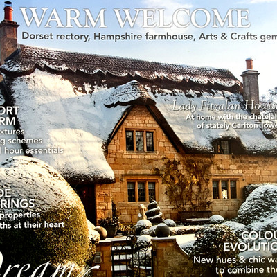 Fireside Gathering Beautiful Properties The English Home Lot of 6 Magazines 2018