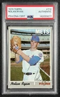 NOLAN RYAN PSA DNA AUTH 1970 TOPPS #712 PEN AUTOGRAPH AUTO METS 5677