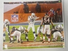 Peyton Manning Colts Brian Urlacher Bears Dual signed Photograph - Holograms