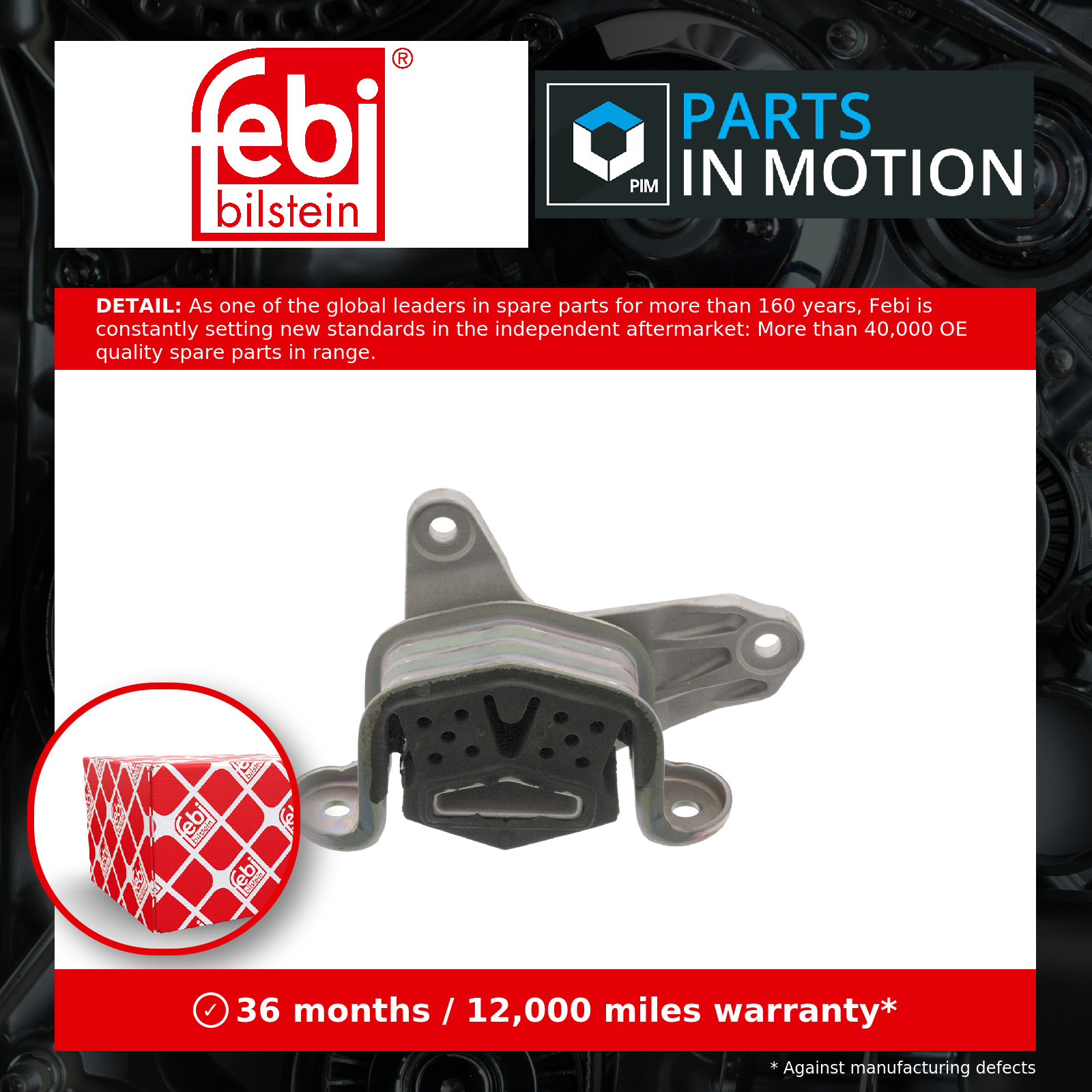 Febi 48370 Left Auto Transmission Mounting Fits VW California Multivan - Image 11