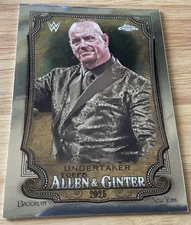 2025 Topps Chrome WWE Allen & Ginter Silver Refractor #AG-UTK Undertaker