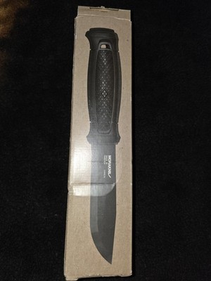 Morakniv Garberg Knife Carbon Steel Full-Tang Fixed-Blade Mutli-Mount w/Sheath 
