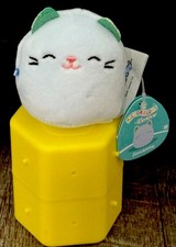 NEW Squishmallows Micromallows 2.5 Micro Jiovanne the Cat Micromallow Series 4