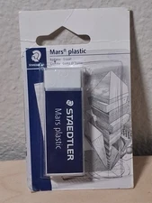 Mars Plastic 526 50 BK Blister 1 Gomme Blanche Sans Latex Eraser