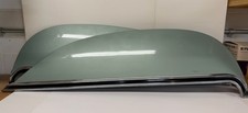 1967 Buick Skylark Left Right Fender Skirts Pair Oem Green 67