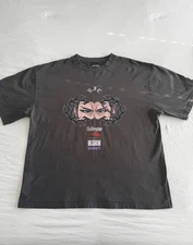 Civil Regime x Bleach Aizen 199X Oversized Tee Vintage Ashes Size Large