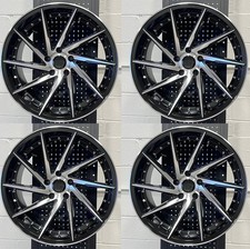 19 Wheels 19x8.5 35 5x114.3 Cb 73.1 Voss Style Black Machined Rims Set 4 19 Wheels 19x8.5 35 5x114.3 Cb 73.1 Voss Style Black Machined Rims Set 4