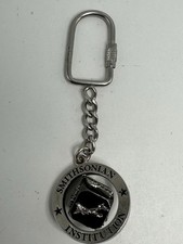 Vintage National Air And Space Museum Keychain Revolving Center Smithsonian H1