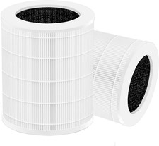 KJ402F  JZ-450F Air Filter Replacement, 2-Pack for Crecolife  Zendar