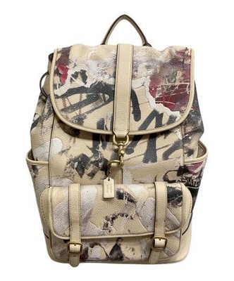 COACH      × MINT + SERF              Carriage Backpack beige CE190