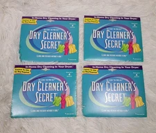Dry Cleaner's Secret 4 Sheets Total Dry Clean At Home NEW