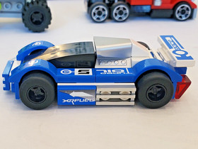 LEGO Racers: Street Chase (6111) 4 Vehicles Retired 2006 No Box No Instructions