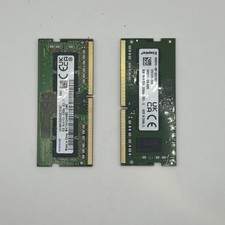 DDR4 Laptop RAM SODIMM Memory Lot of 2 OEM Kingston Samsung- Great Condition