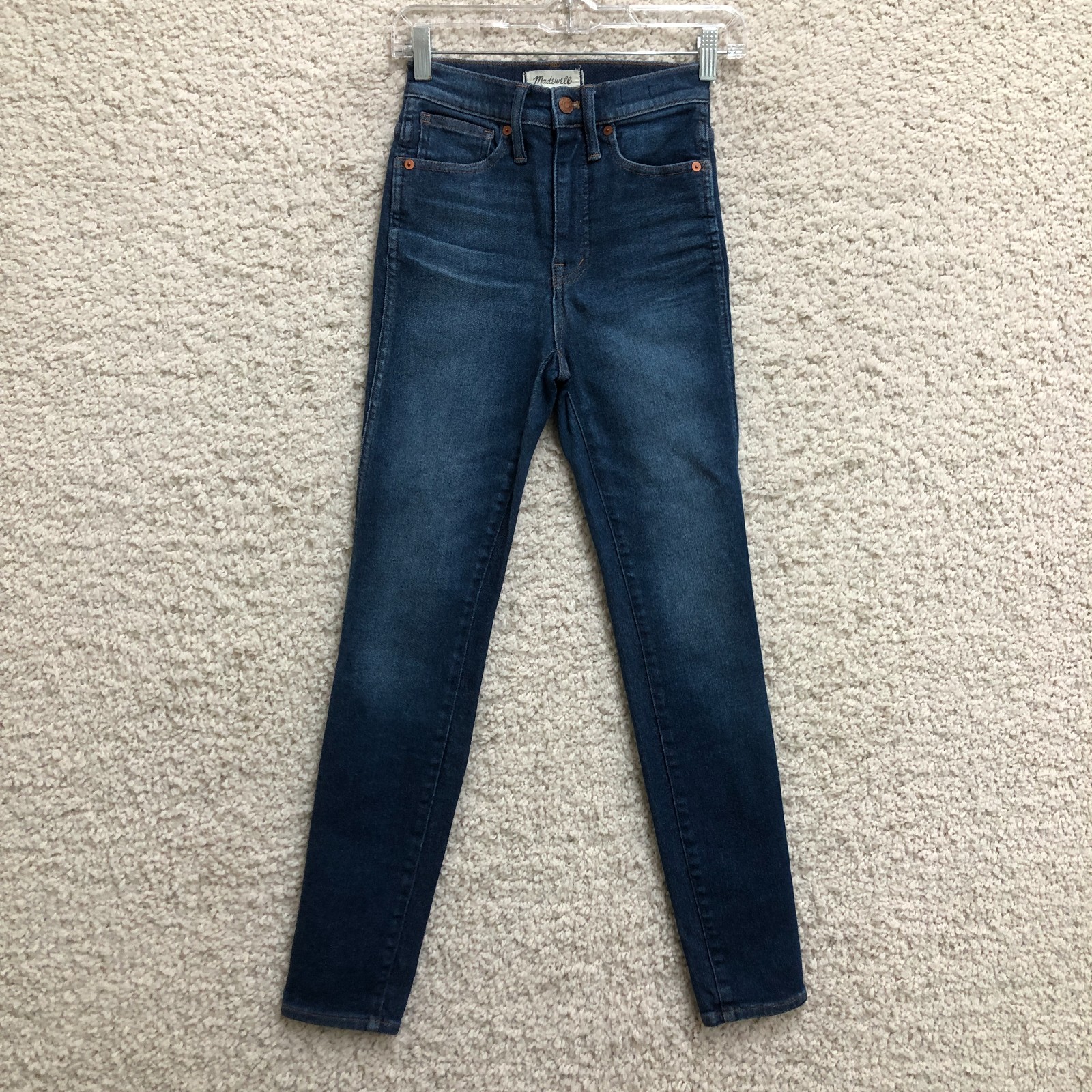 Madewell Jeans 24 Womens Black Denim 10