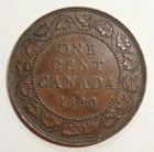 1920 Canada Large Cent — photo from another recent sale