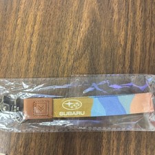 Genuine Subaru Threads Keytag Keychain Logo Accessory Outback Forester Wrx Sti