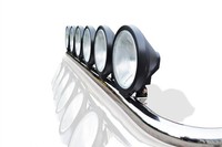 Bragan™ DachbüGel Mit 6 Spotlampen FüR DAF CF Pre 2014 Chrom SUS 304 Edelstahl
