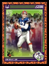 Jim Kelly 2024 Score-A-Treat Orange Pumpkins #35 Buffalo Bills *032
