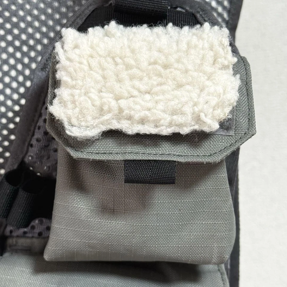 Chaleco Convertible Patagonia Stealth Gris Usado Exterior Impermeable Ligero Foto 3 de 4