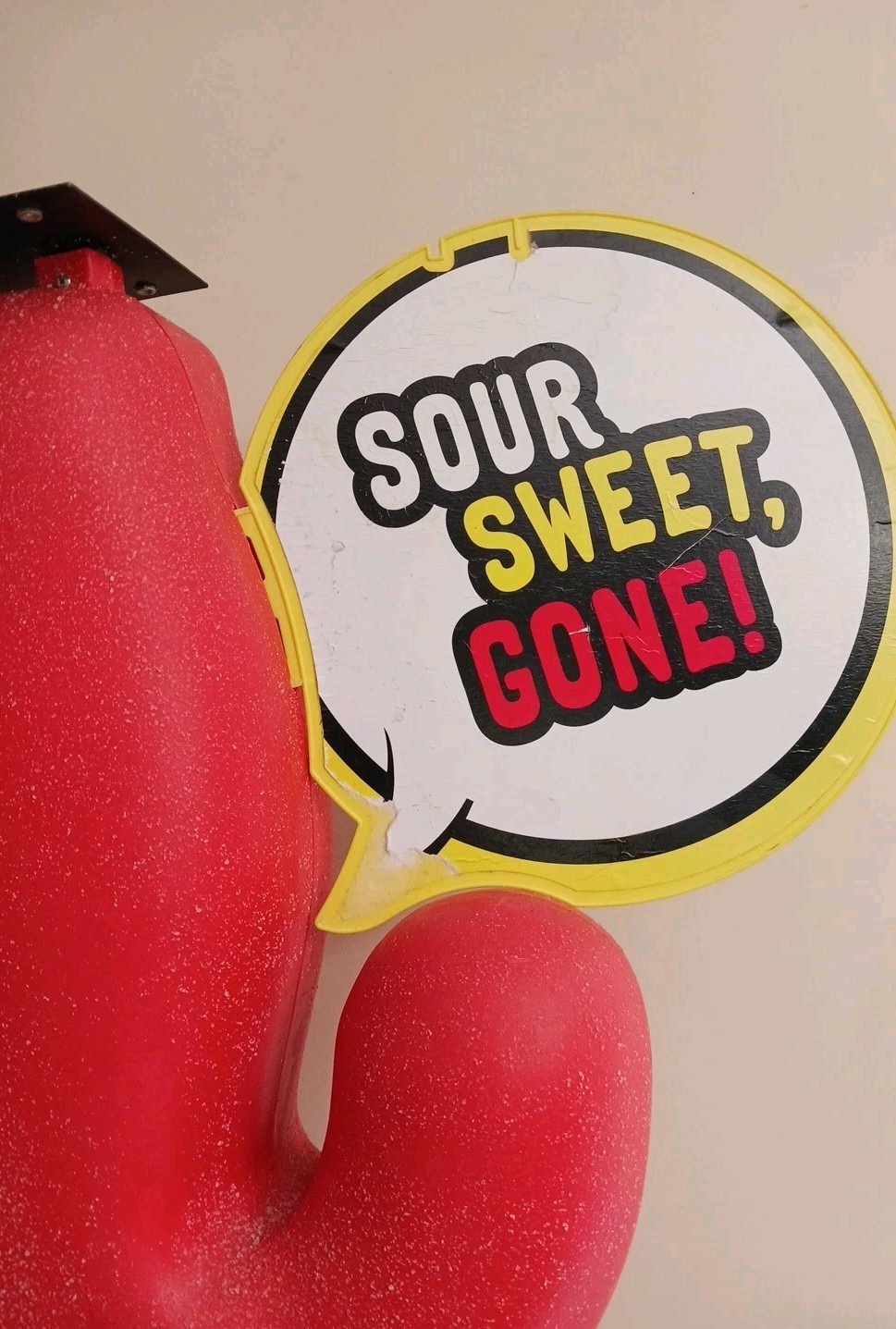 Sour Patch Kids Character Candy Store Display W/ Rolling Wheels NO Storage Tray