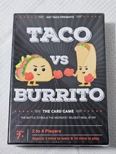 Taco vs Burrito The Card Game Hot Taco Ages 7+ (NEW/SEALED) ***FREE SHIPPING***