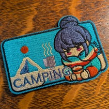 Yuru Camp Rin Shima patch CAMPING morale patc...