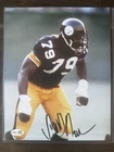 LARRY BROWN SIGNED AUTO PITTSBURGH STEELERS 8X10 PHOTO JSA AUTOGRAPHED F